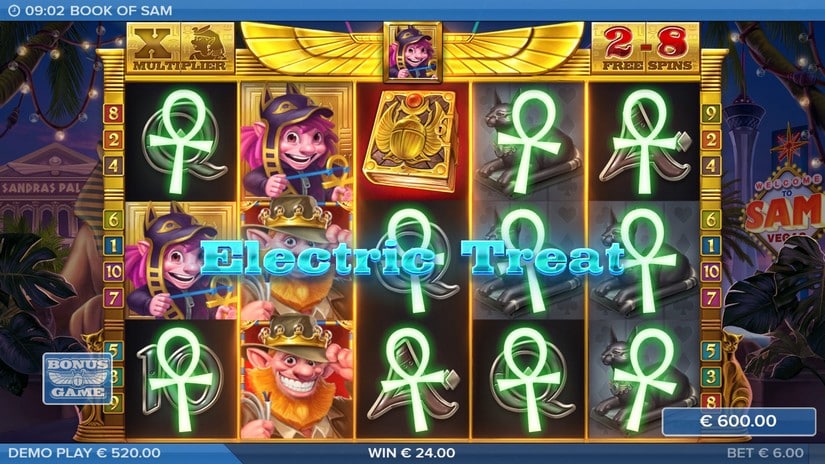 Book of Sam slot screen 6