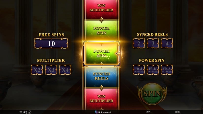 Demi Gods IV slot screen 4
