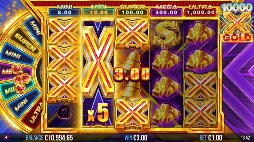 10000x Gold slot screen 3