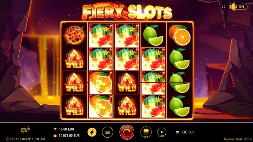 Fiery Slots slot screen 2