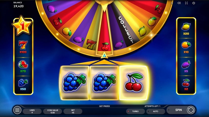 Fruletta slot screen 5