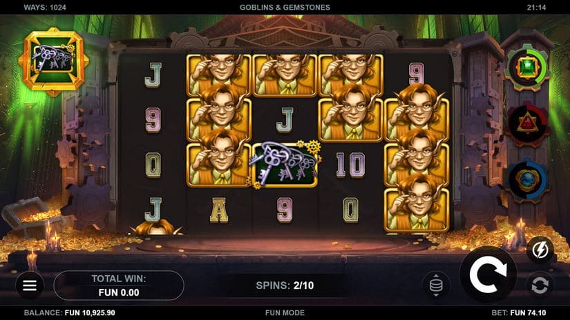 Goblins & Gemstones slot screen 3