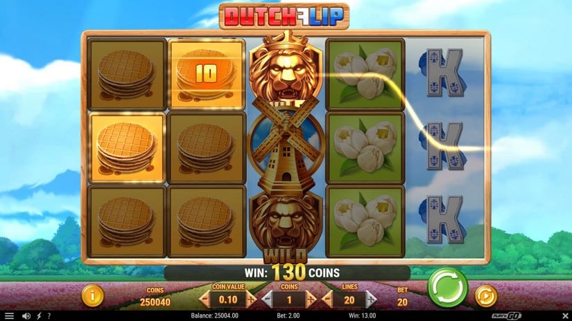 Dutch Flip slot screen 3