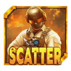 Scatter of Battle Ground Zero Megaways Slot