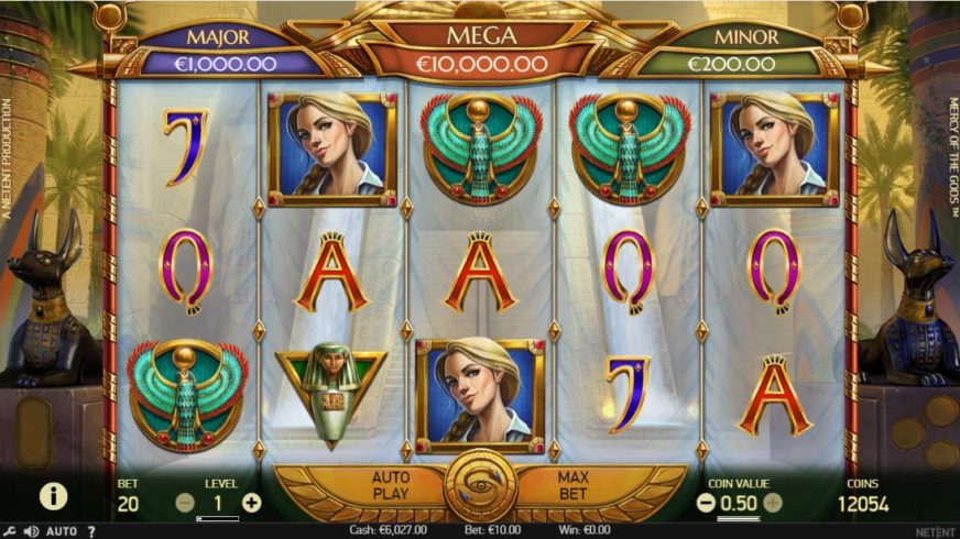 Mercy of the Gods slot screen 1