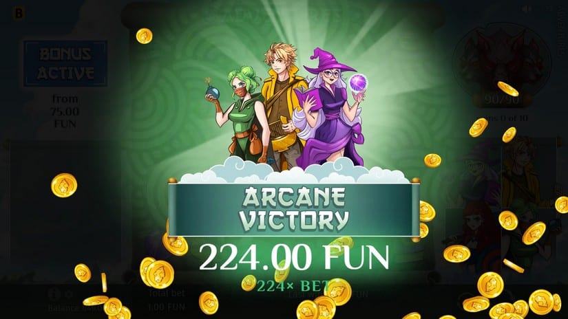 Adventures slot screen 5