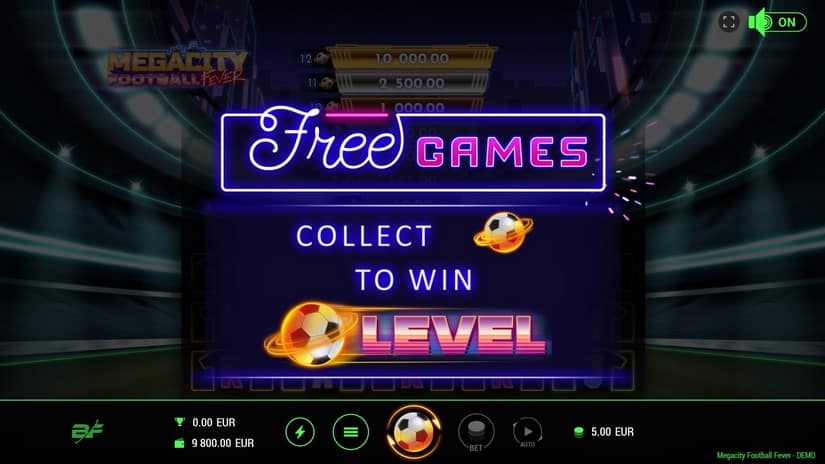 Megacity Football Fever slot screen 2