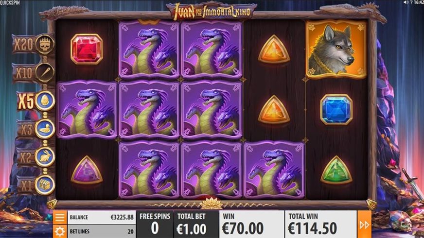 Ivan and the Immortal King slot screen 4