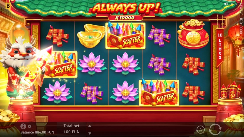 Always Up! x10000 slot screen 3