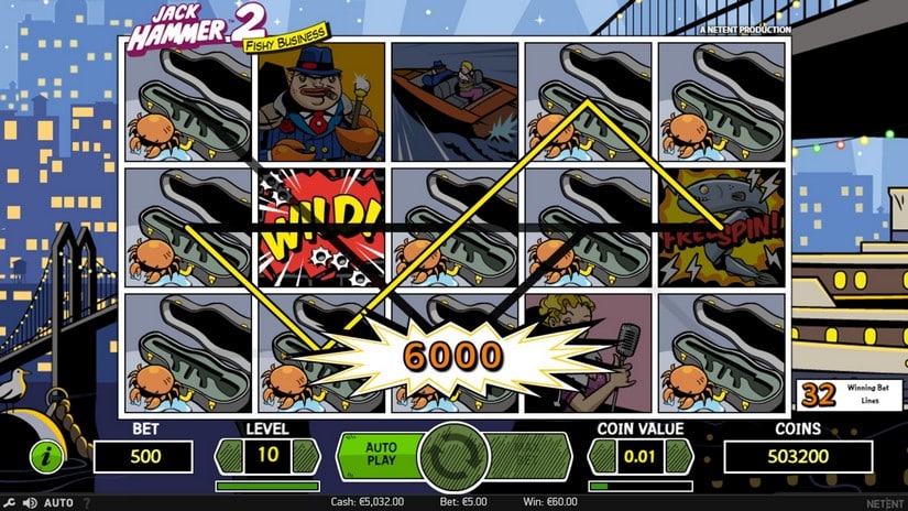 Jack Hammer 2 slot screen 5