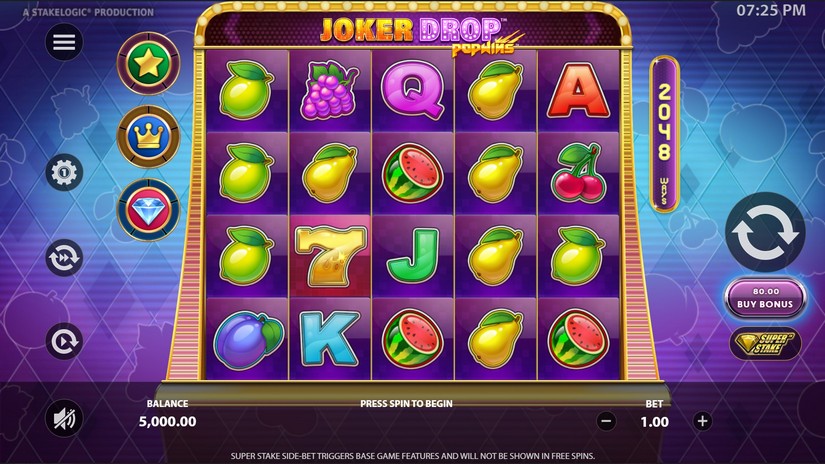 Joker Drop slot screen 2