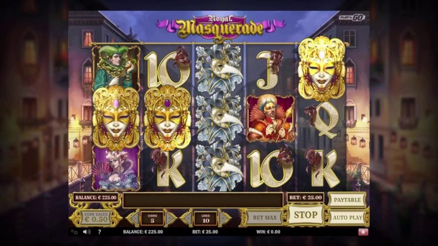 Royal Masquerade slot screen 1