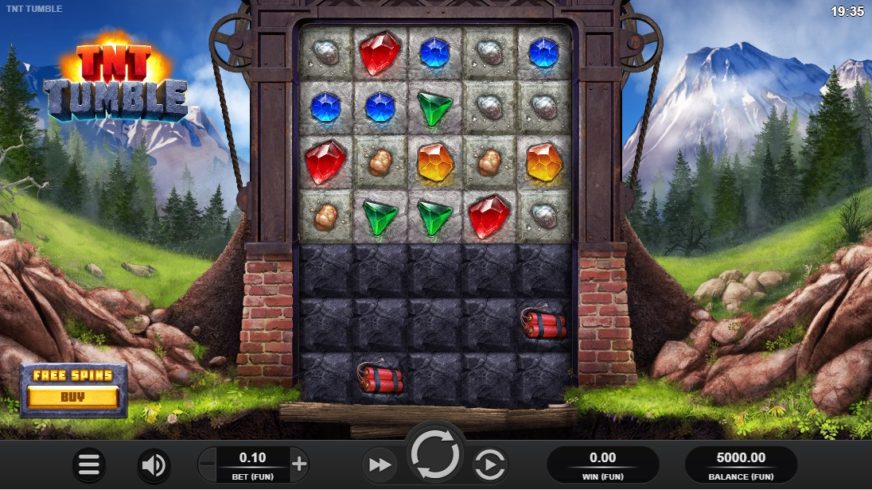 TNT Tumble slot screen 1