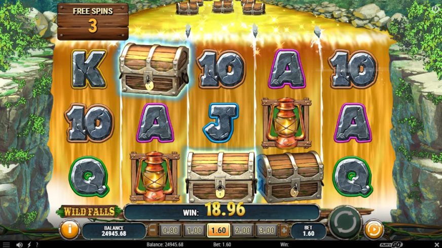 Wild Falls slot screen 6