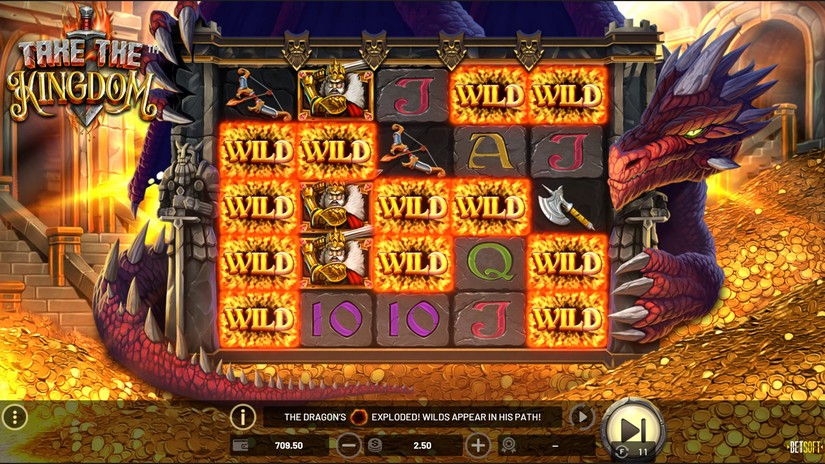 Take The Kingdom slot screen 6