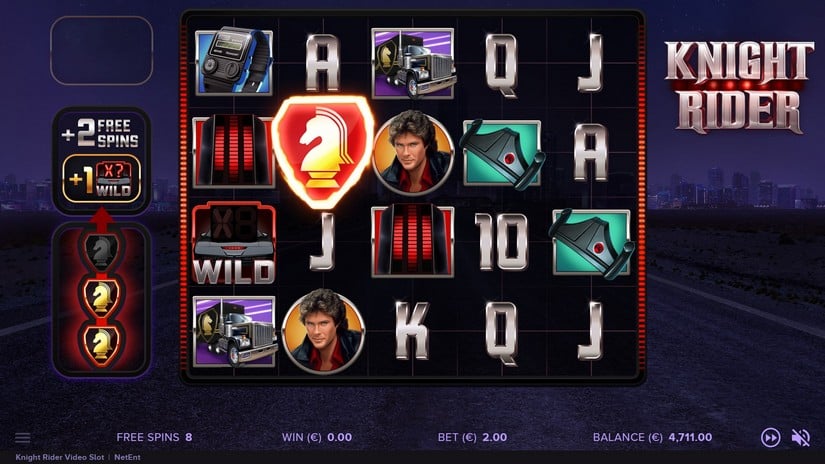 Knight Rider slot screen 4