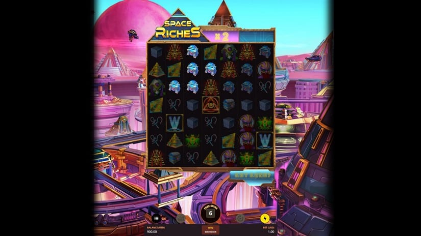 Space Riches slot screen 4