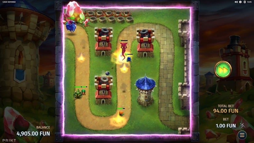 Cash Defense slot screen 5