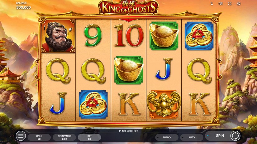 King of Ghosts slot screen 1