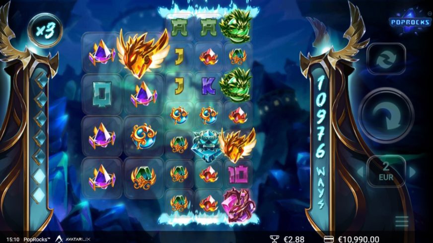 PopRocks slot screen 2