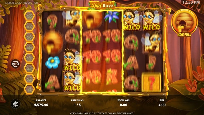 Wild Buzz slot screen 4