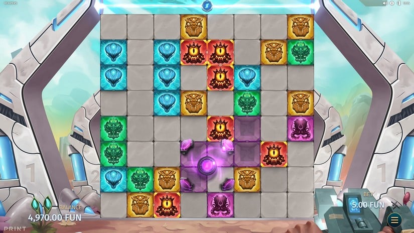 Reapers slot screen 2