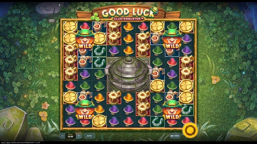 Good Luck Clusterbuster slot screen 1