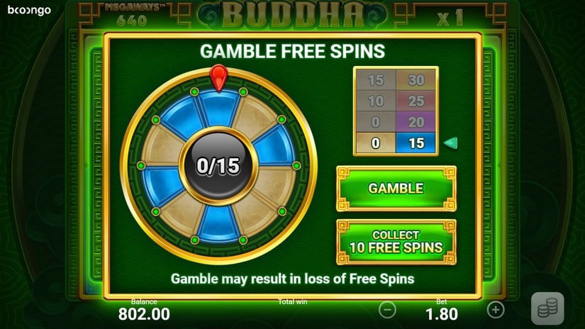 Buddha Megaways slot screen 6