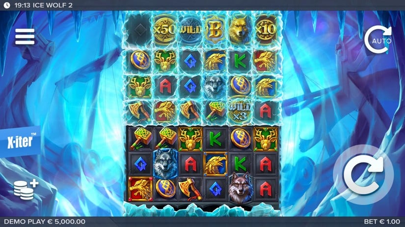 Ice Wolf 2 slot screen 1