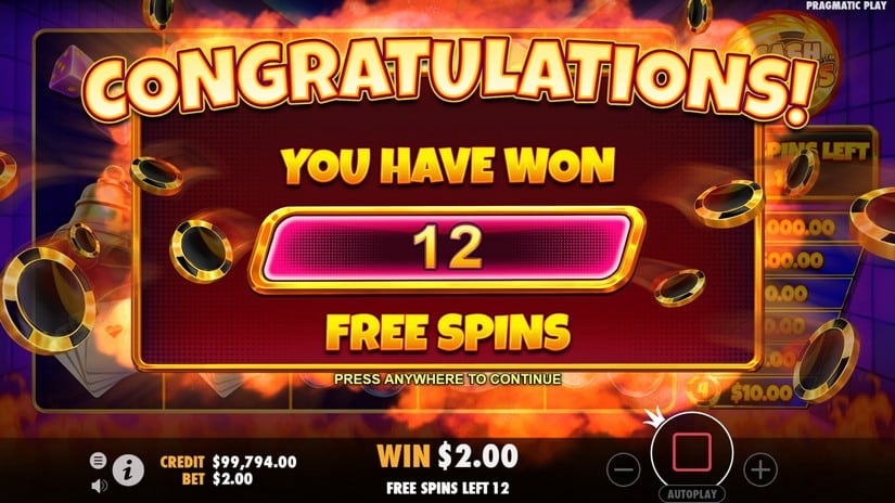 Cash Chips slot screen 4