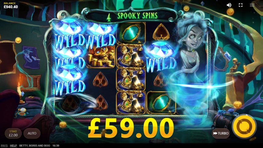 Betty, Boris And Boo slot screen 4