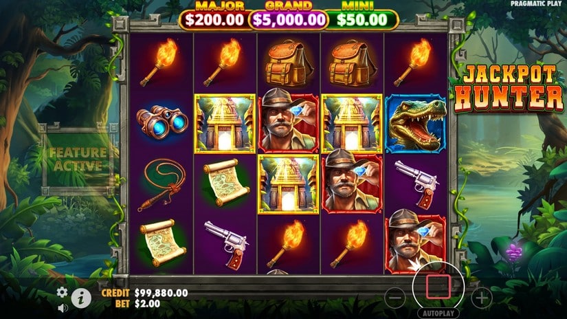 Jackpot Hunter slot screen 2