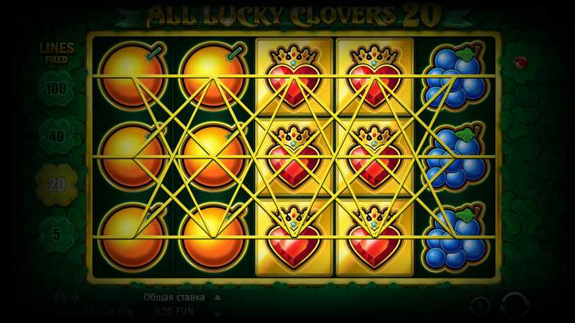 All Lucky Clovers 20 slot screen 4