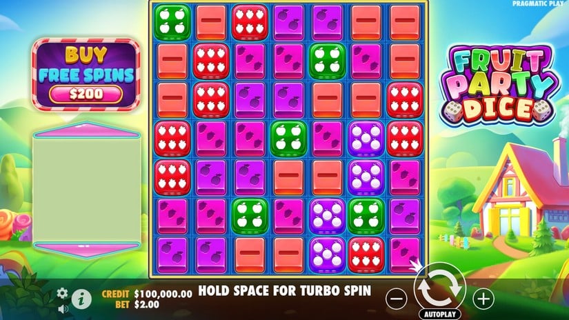 Fruit Party Dice slot screen 1