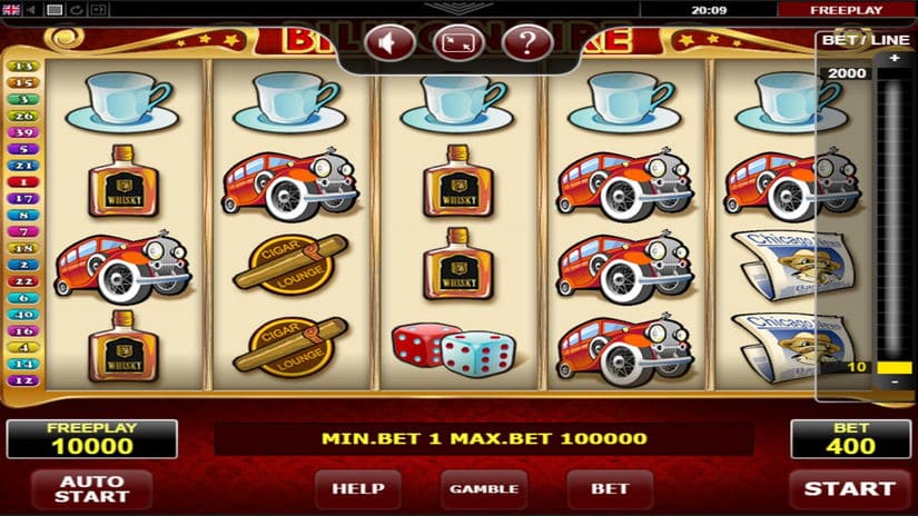 Billyonaire slot screen 2