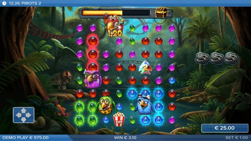 Pirots 2 slot screen 2