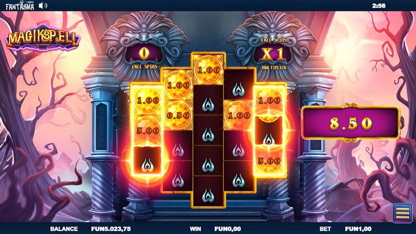 Magikspell slot screen 6