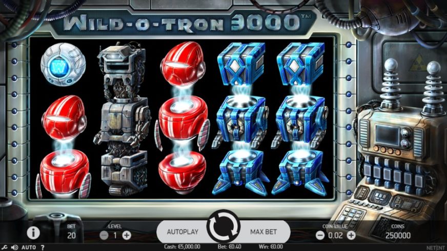 Wild-O-Tron 3000 slot screen 1
