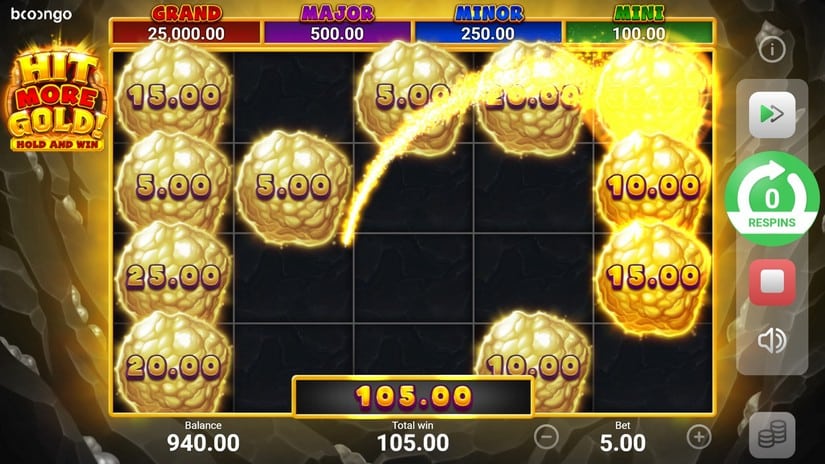 Hit More Gold! slot screen 4