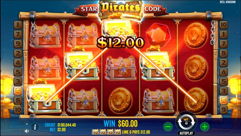 Star Pirates Code slot screen 3