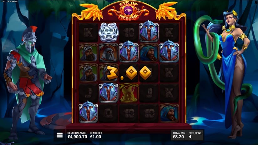 Eye of Medusa slot screen 4