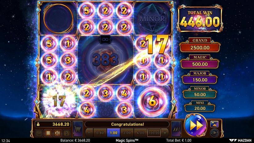 Magic Spins™ slot screen 13