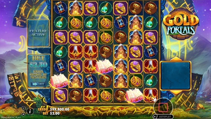 Gold Portals slot screen 2