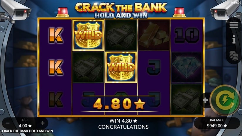 Crack the Bank Hold And Win slot screen 2