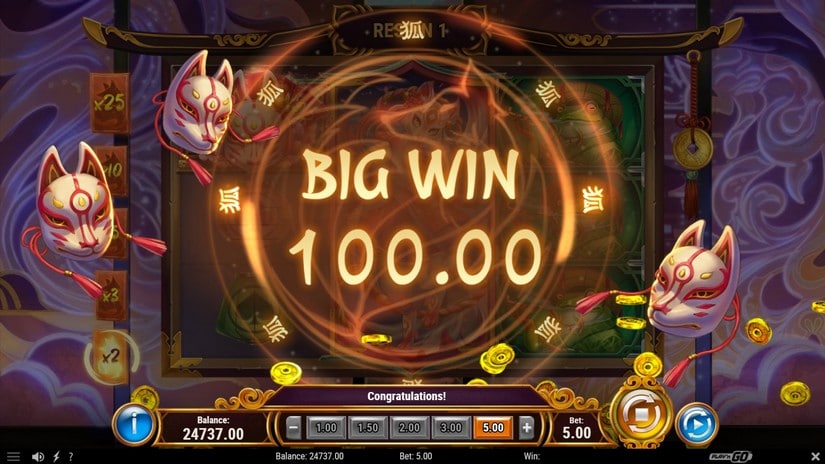 Tale of Kyubiko slot screen 4