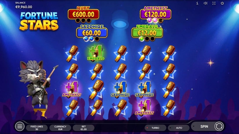 Fortune Stars slot screen 4