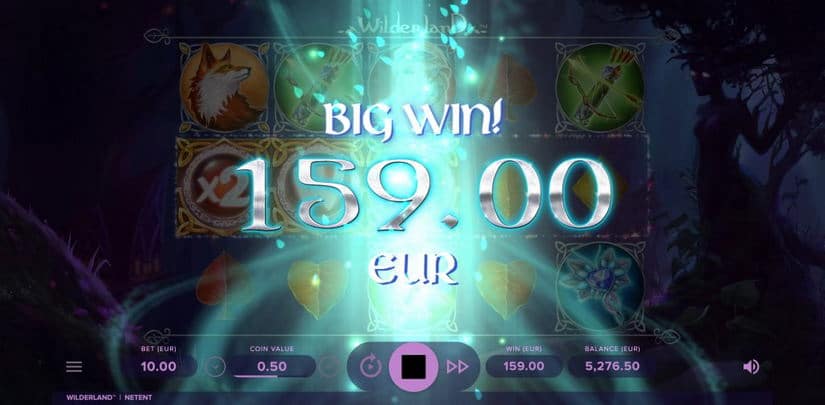 Wilderland slot screen 3