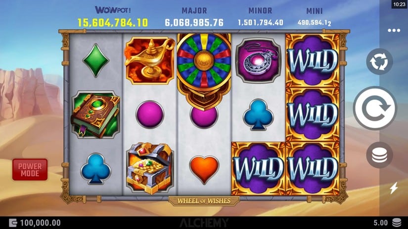 Wheel Of Wishes slot screen 1