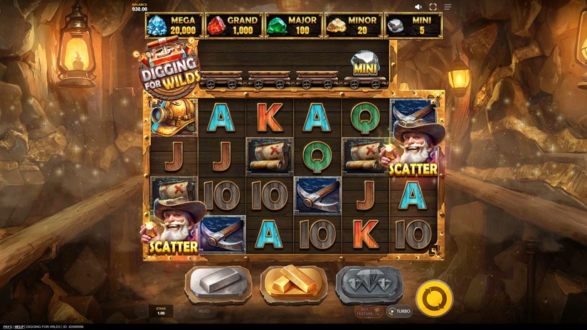 Digging for Wilds slot screen 2