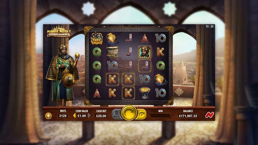 Mansa Musa’s Golden Journey slot screen 1